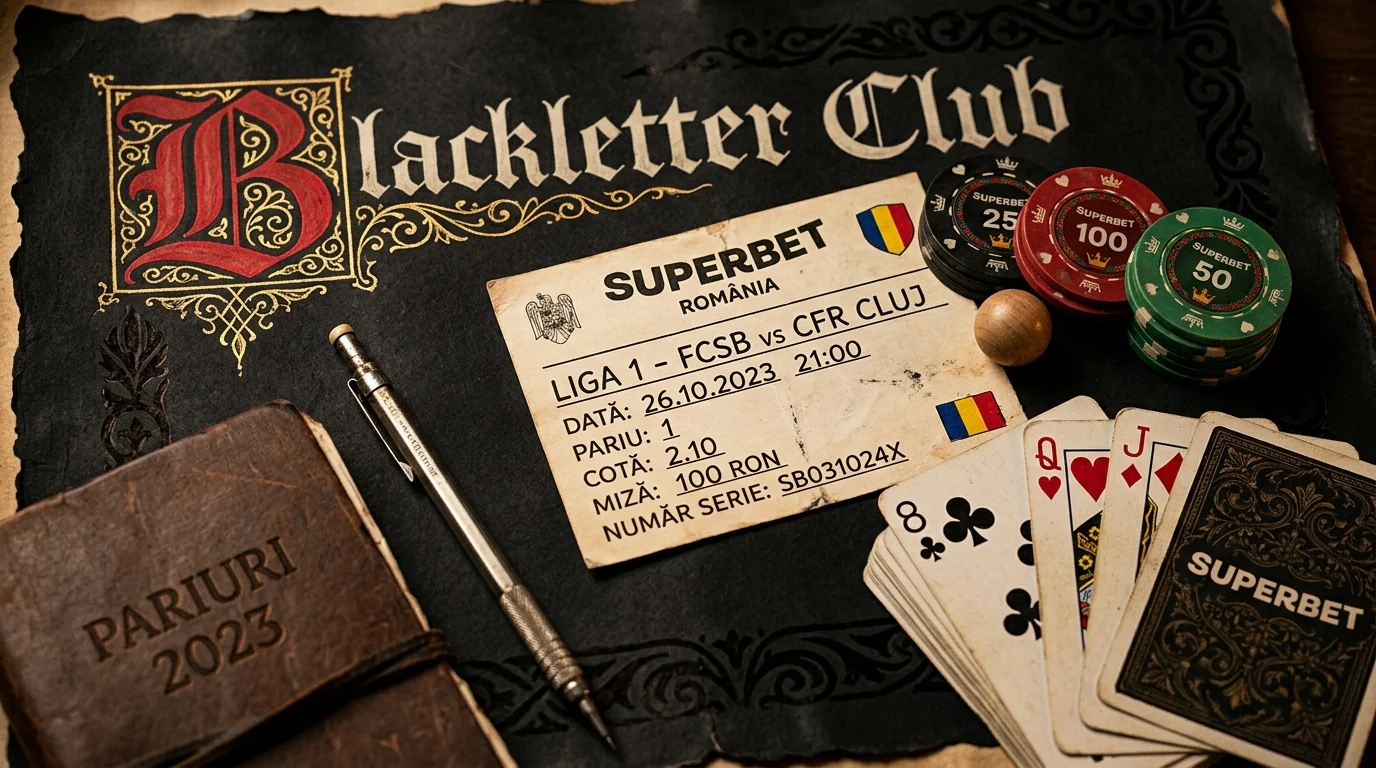 pariuri sportive Superbet — Verificare bilet Superbet
